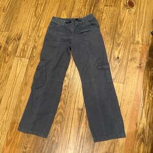 Brandy Melville John Galt Grey Kim Cargo Pants